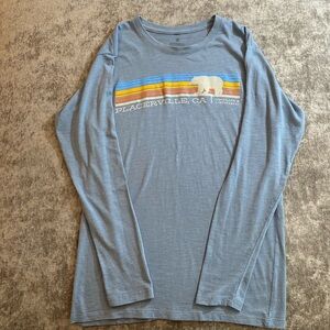 Artisans Placerville, CA unplug & unwind. Heathered blue size Small. {261}